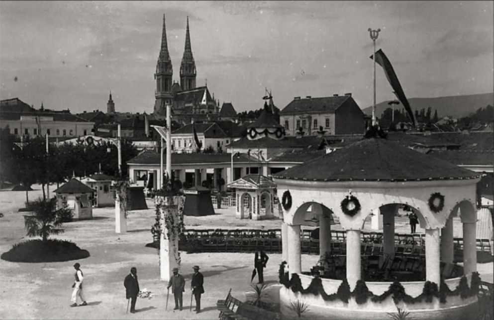 Sajam u Martićevoj ulici, 1910. godine